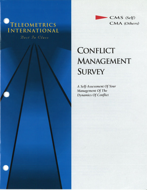 Self-Survey>> Conflict Management Survey (CMS)