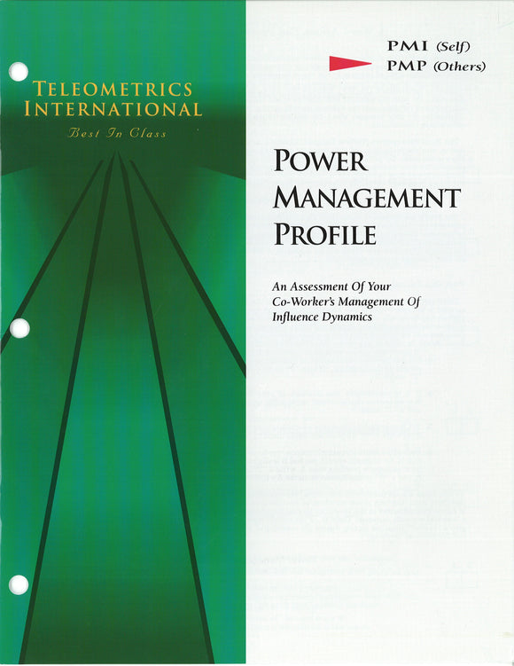 Co-Worker Feedback>> Power Managemement Profile (PMP)