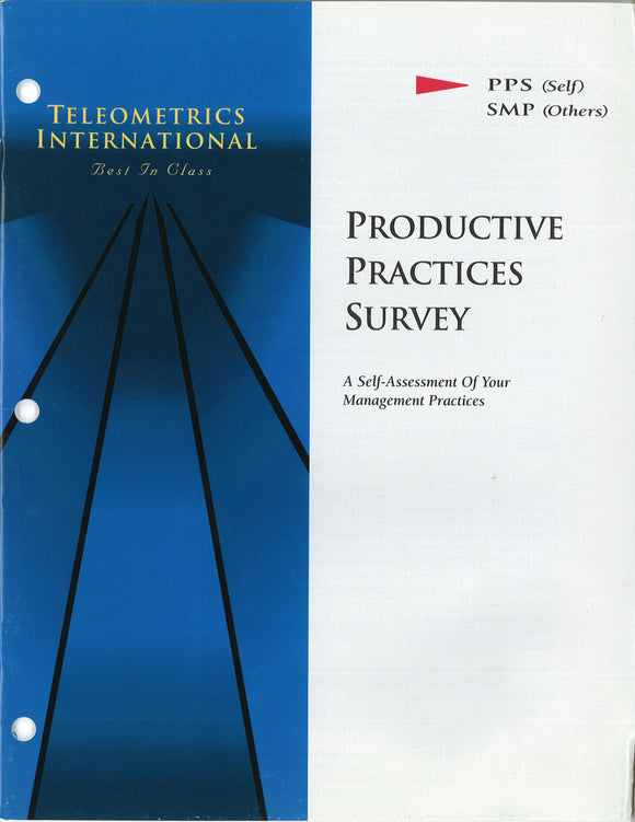 Self-Survey>> Productive Practices Survey (PPS)