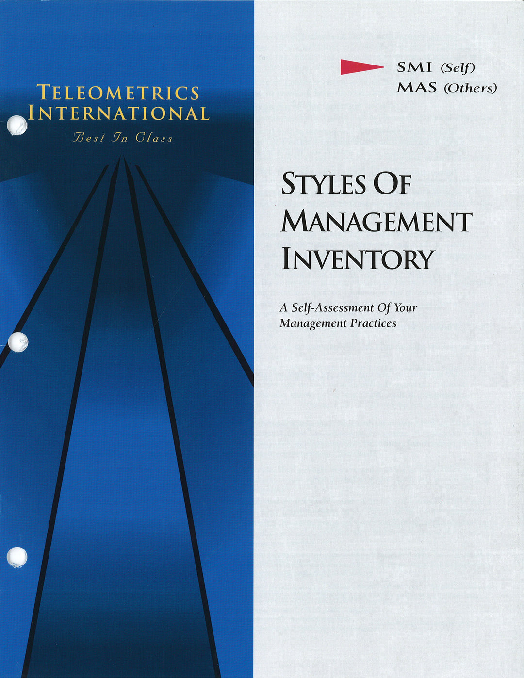 Self-Survey>> Styles of Management Inventory (SMI) – LMI, My-Tyme ...