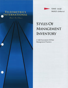 Self-Survey>> Styles of Management Inventory (SMI)