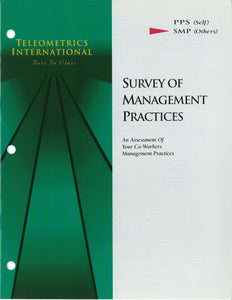 Co-Worker Feedback>> Survey of Management Practices (SMP)