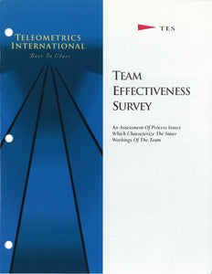 Self-Survey>> Team Process Diagnostic (TPD)