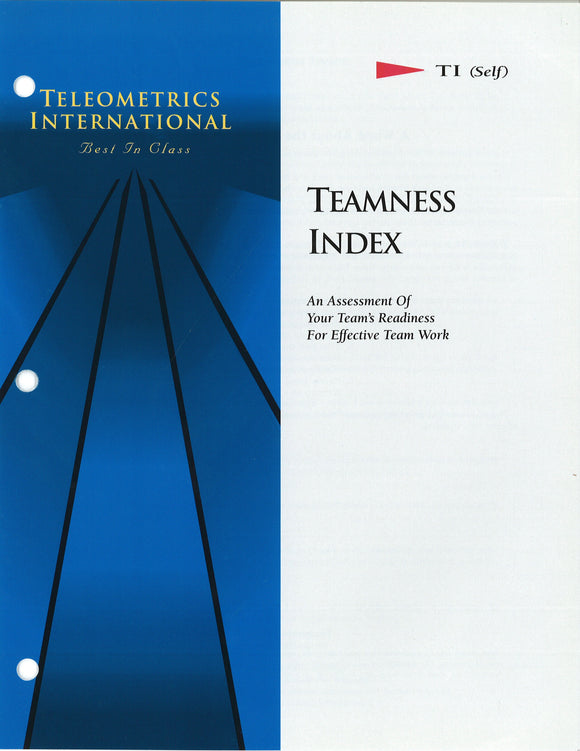 Self-Survey>> Teamness Index (TI)